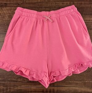 H&M Pink Ruffle Shorts